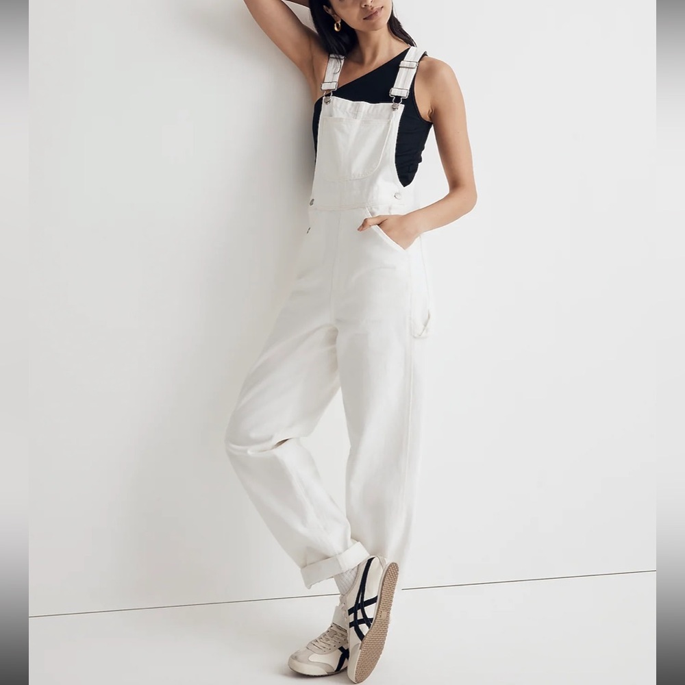 Madewell White Jumpsuit